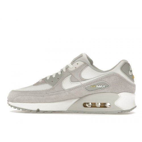 Кроссы Nike Air Max 90 Light Iron Ore Phantom - мужская сетка размеров