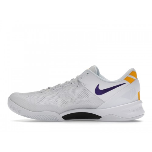 Кроссы Nike Kobe 8 Protro Lakers Home - мужская сетка размеров