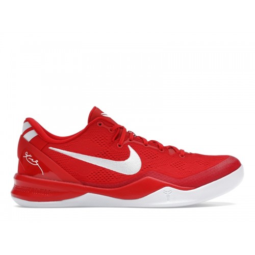 Кроссы Nike Kobe 8 Protro University Red - мужская сетка размеров