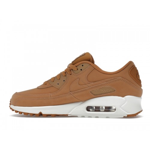 Кроссы Nike Air Max 90 Premium Flax Sail - мужская сетка размеров