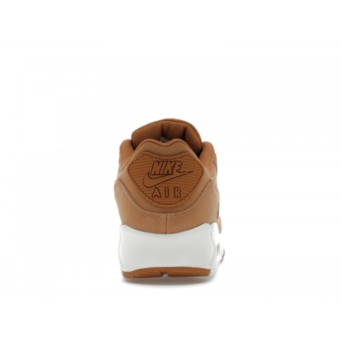 Кроссы Nike Air Max 90 Premium Flax Sail - мужская сетка размеров
