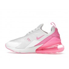 Женские Nike Air Max 270 Summit White Pink Spell (W)