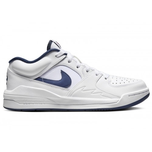 Кроссы Jordan Stadium 90 White Gym Red Midnight Navy (W) - женская сетка размеров