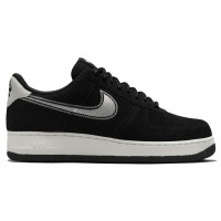 Кроссовки Nike Air Force 1 Low 07 LV8 Black Sail Embroidered Swoosh
