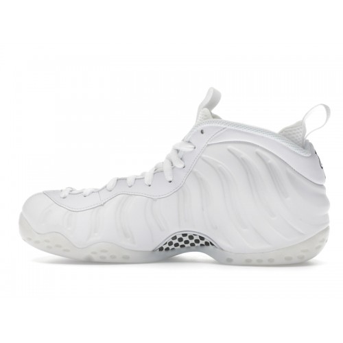 Nike Air Foamposite One Triple White - мужская сетка размеров