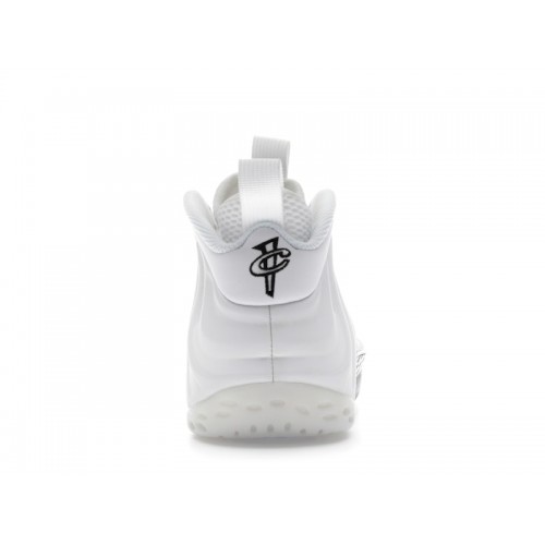 Nike Air Foamposite One Triple White - мужская сетка размеров