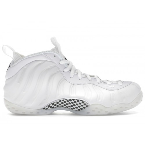 Nike Air Foamposite One Triple White - мужская сетка размеров