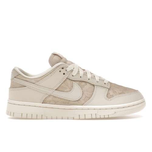 Кроссы Nike Dunk Low Lace Soft Pearl (W) - женская сетка размеров