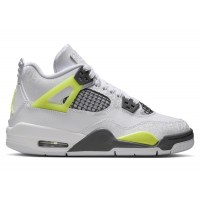 Подростковые Jordan 4 Retro Light Lemon Twist (GS)