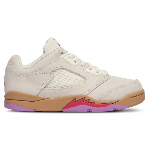 Air Jordan 5 Retro Low PS Peanut Butter & Jelly - детская сетка размеров