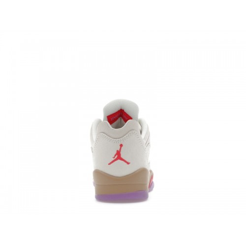 Air Jordan 5 Retro Low GS Peanut Butter & Jelly - подростковая сетка размеров
