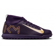Подростковые Nike Mercurial Superfly 10 Club TF Kylian Mbappé Grand Purple (GS)