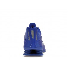 Женские Nike Shox R4 Racer Blue Metallic Silver (W)