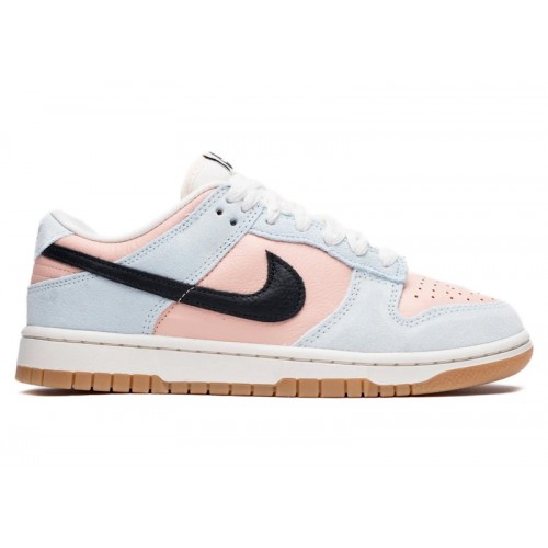 Кроссы Nike Dunk Low Glacier Blue Arctic Orange (W) - женская сетка размеров