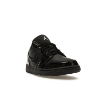 Женские Jordan 1 Low SE Patent Elephant Black (W)