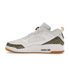Кроссовки Jordan Spizike Low White Metallic Gold