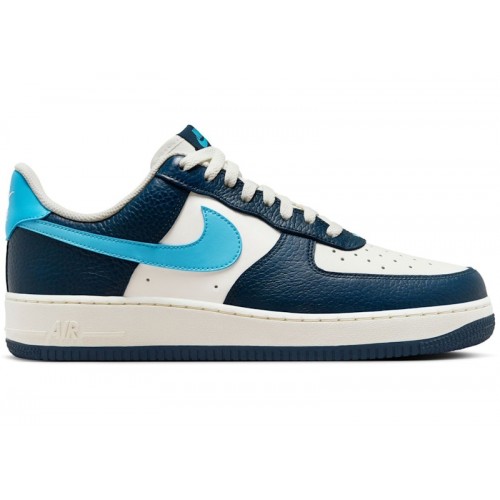 Кроссы Nike Air Force 1 Low 07 Armory Navy Baltic Blue - мужская сетка размеров