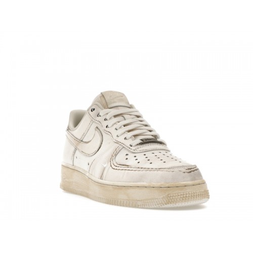 Nike Air Force 1 Low .SWOOSH Dirty Triple White - мужская сетка размеров