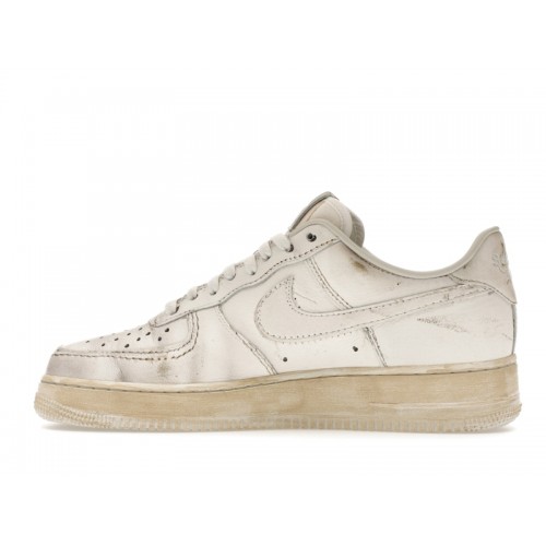 Nike Air Force 1 Low .SWOOSH Dirty Triple White - мужская сетка размеров