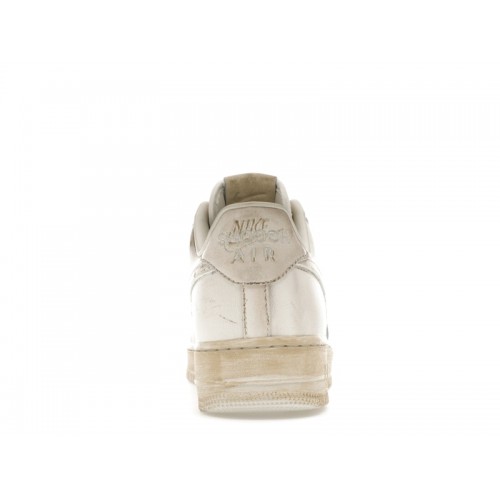 Nike Air Force 1 Low .SWOOSH Dirty Triple White - мужская сетка размеров