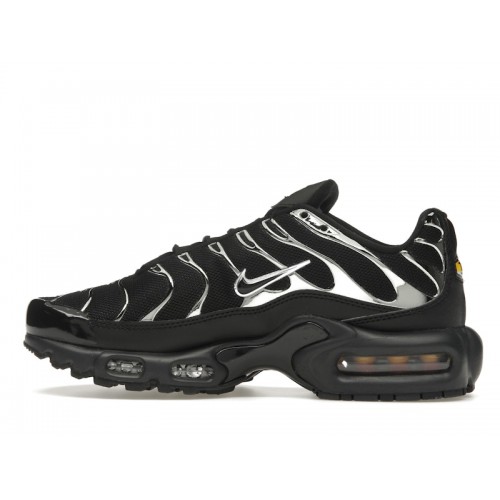 Nike Wmns Air Max Plus SE Black Chrome Silver - женская сетка размеров