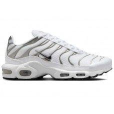 Женские кроссовки Nike Air Max Plus SE White Metallic Silver (W)