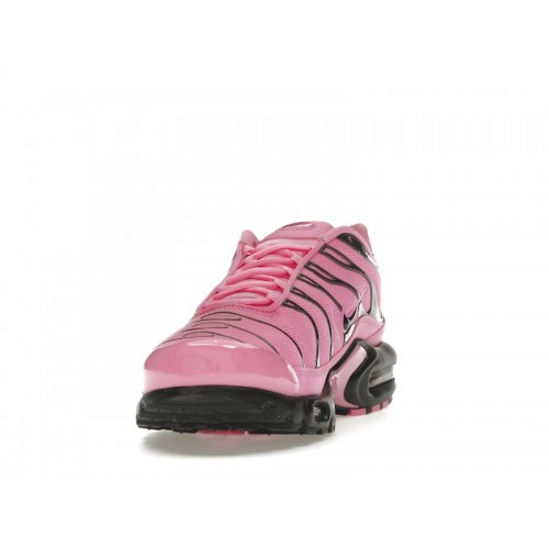 Кроссы Nike Air Max Plus Pink Black (W) - женская сетка размеров