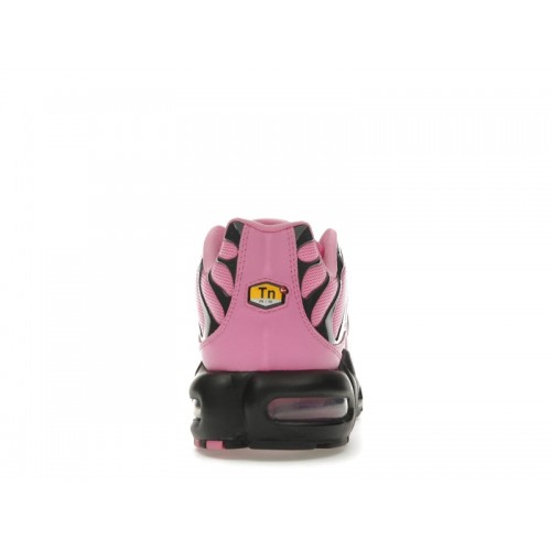 Кроссы Nike Air Max Plus Pink Black (W) - женская сетка размеров