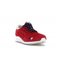 Кроссовки ASICS Gel-Lyte III Kith x Moncler Red