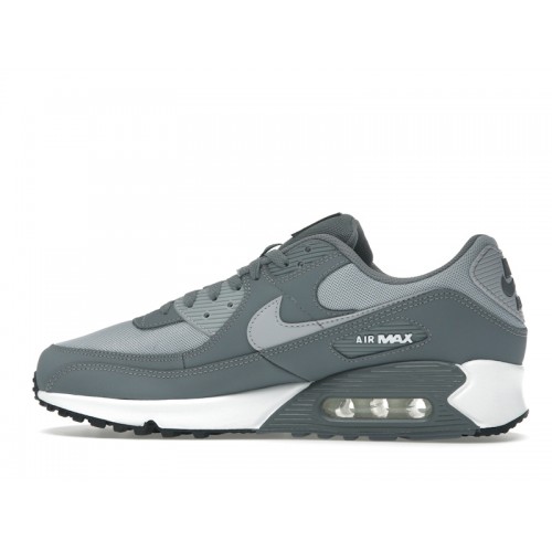 Nike Air Max 90 Cool Grey - мужская сетка размеров