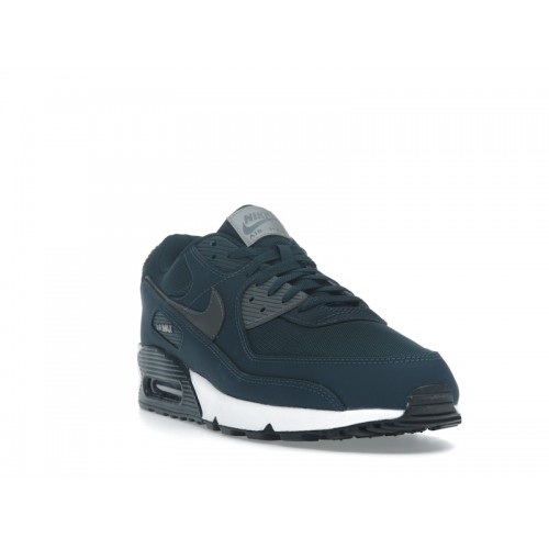 Кроссы Nike Air Max 90 Armory Navy - мужская сетка размеров