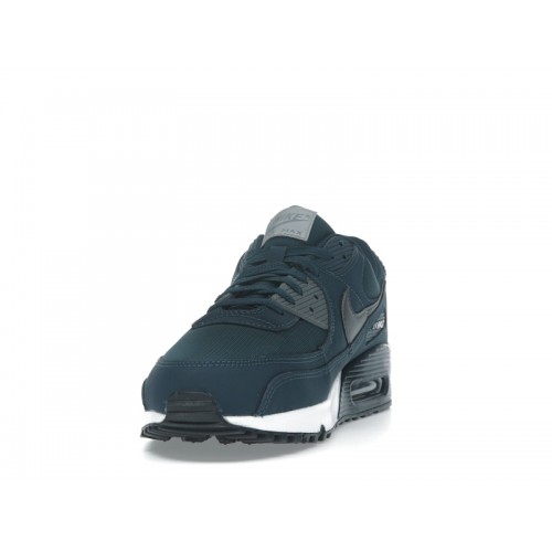 Кроссы Nike Air Max 90 Armory Navy - мужская сетка размеров