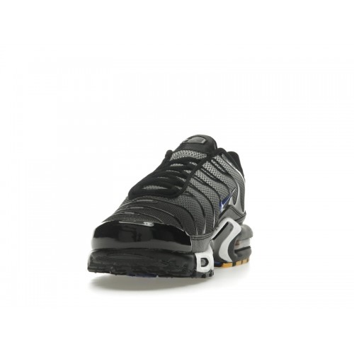 Nike Air Max Plus Black Racer Blue White - мужская сетка размеров