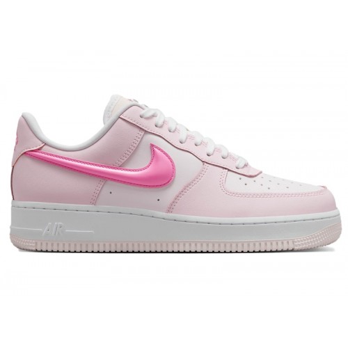 Кроссы Nike Air Force 1 07 LX Pearl Pink Paw Print (W) - женская сетка размеров