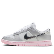Женские Nike Dunk Low LX Metallic Silver Pink Foam (W)