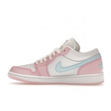 Женские Jordan 1 Low SE Paw Print Pink Foam (W)