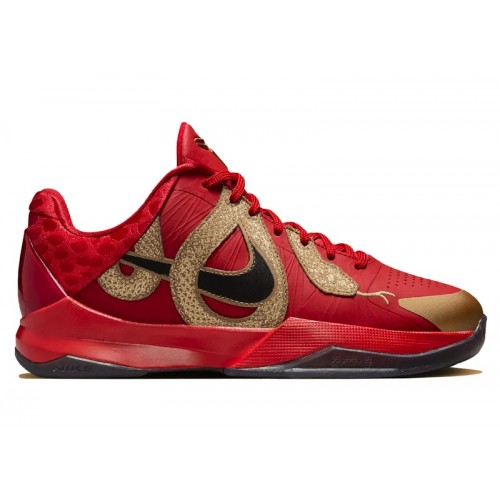 Кроссы Nike Kobe 5 Year of the Mamba University Red (GS) - подростковая сетка размеров