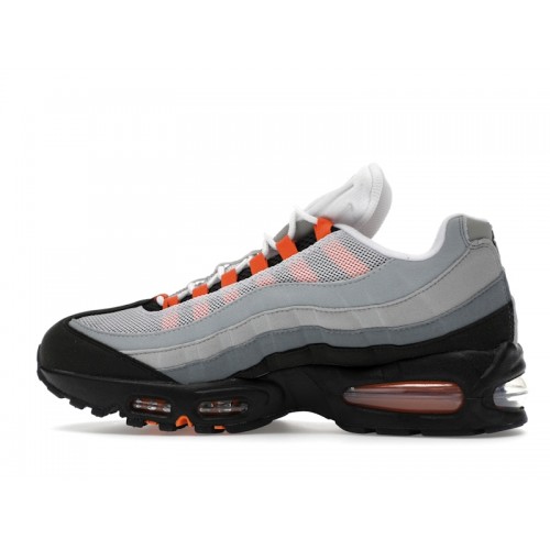 Nike Air Max 95 OG Bright Mandarin 2025 - мужская сетка размеров