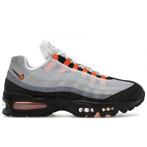 Nike Air Max 95 OG Bright Mandarin 2025 - мужская сетка размеров