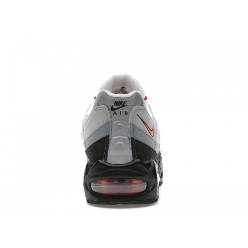 Кроссы Nike Air Max 95 OG Big Bubble Bright Mandarin 2.0 (2025) - мужская сетка размеров