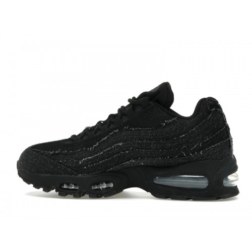 Levis x Nike Air Max 95 OG Black Anthracite - мужская сетка размеров