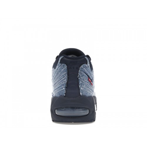 Levis x Nike Air Max 95 OG Obsidian - мужская сетка размеров