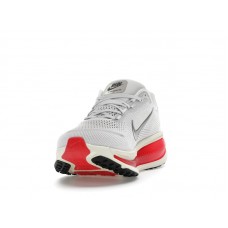 Nike Vomero 18 Platinum Tint Siren Red Light Smoke Grey Metallic Pewter