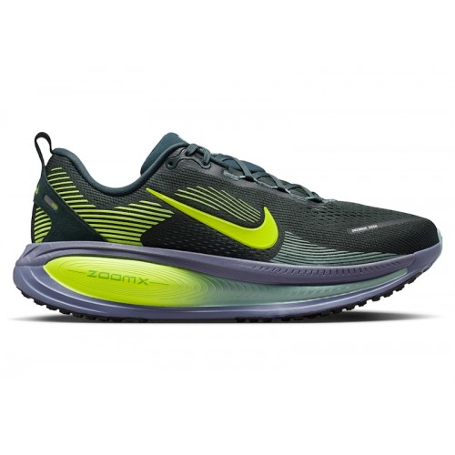 Кроссы Nike Vomero 18 Seaweed Sanded Purple Volt - мужская сетка размеров