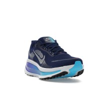 Nike Vomero 18 Blue Void Blue Lightning Bright Crimson Metallic Silver