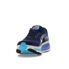 Nike Vomero 18 Blue Void Blue Lightning Bright Crimson Metallic Silver
