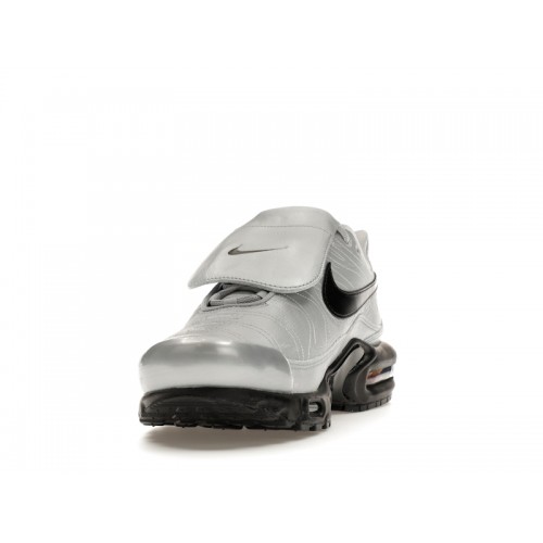 Кроссы Nike Air Max Plus Tiempo Wolf Grey Black - мужская сетка размеров