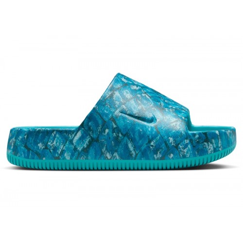 Nike Calm Slide NorBlack NorWhite Dusty Cactus (W) - женская сетка размеров