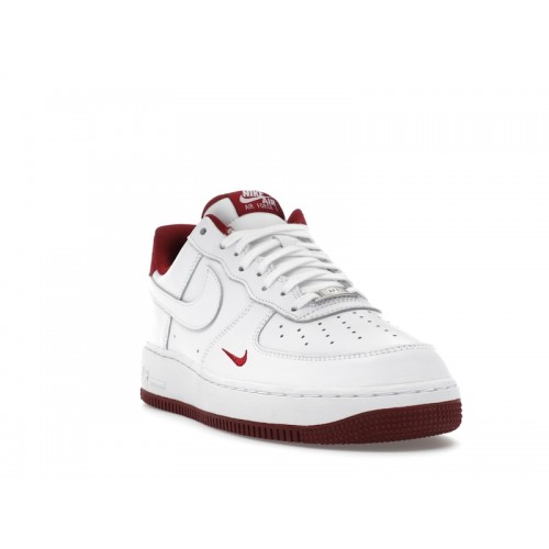 Nike Air Force 1 Low 07 LV8 White Team Red - мужская сетка размеров