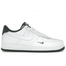 Nike Air Force 1 Low 07 White Anthracite Mini Swoosh